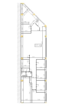 Negozio in Via Giuseppe Saragat, Civitanova Marche, {3} - Planimetria 1