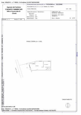 Negozio in Corso Giuseppe Mazzini 334, Vasto, {3} - Planimetria 1
