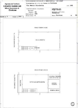 Negozio in Via Mario Nicoletta 289, Crotone, {3} - Planimetria 1