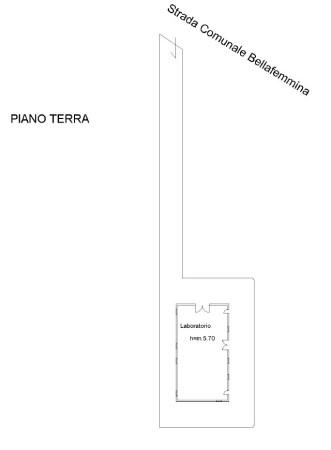 Capannone in Località Pullo, Lamezia Terme, {3} - Planimetria 1