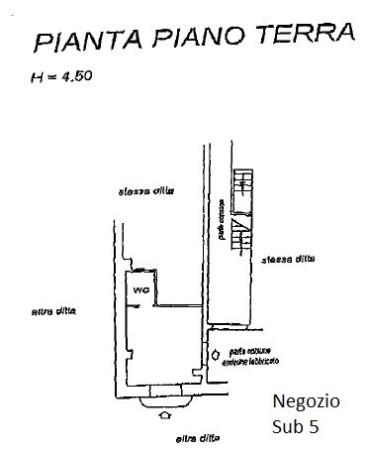 Negozio in Via Lavinaio Tratto 1 66, San Giuseppe Vesuviano, {3} - Planimetria 1