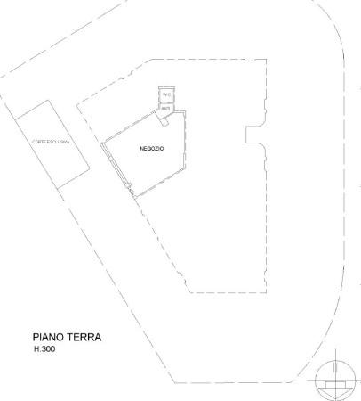 Negozio in Via Giovan Battista Pergolesi 18, Tavullia, {3} - Planimetria 1