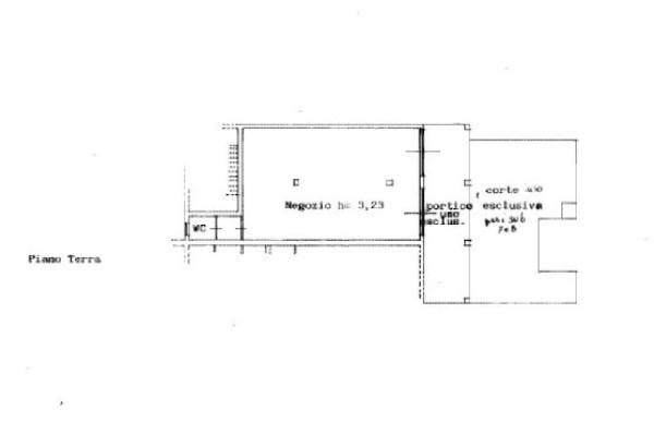 Negozio in Via Giuseppe di Vittorio 5, Martinsicuro, {3} - Planimetria 1