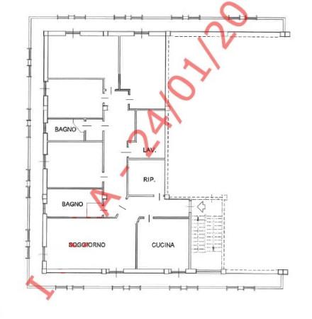 Capannone in Contrada Colle Sant'Andrea 1, Ripatransone, {3} - Planimetria 1
