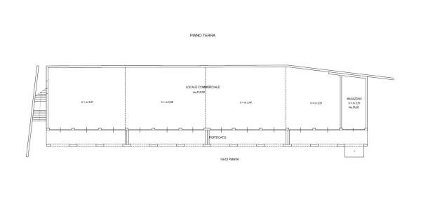 Negozio in Via di Paterno, Castiglione In Teverina, {3} - Planimetria 1