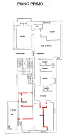 Ufficio in Via Giuseppe Garibaldi 21, Campobasso, {3} - Planimetria 1