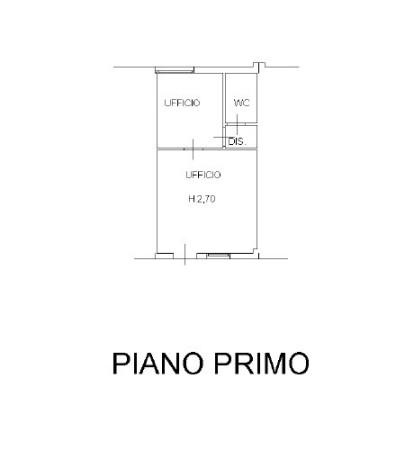 Ufficio in Località Cerbaia, Altopascio, {3} - Planimetria 1