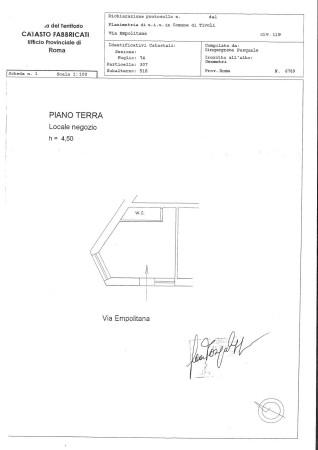 Negozio in Via Empolitana 119, Tivoli, {3} - Planimetria 1