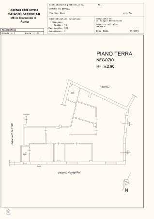 Negozio in Via dei Pini 3a, Tivoli, {3} - Planimetria 1