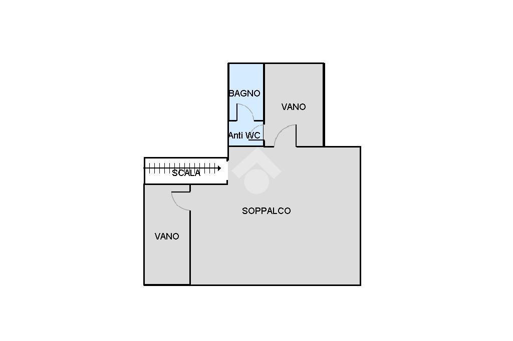 Negozio in Via degli Eucalipti 23, Orvieto, {3} - Planimetria 1