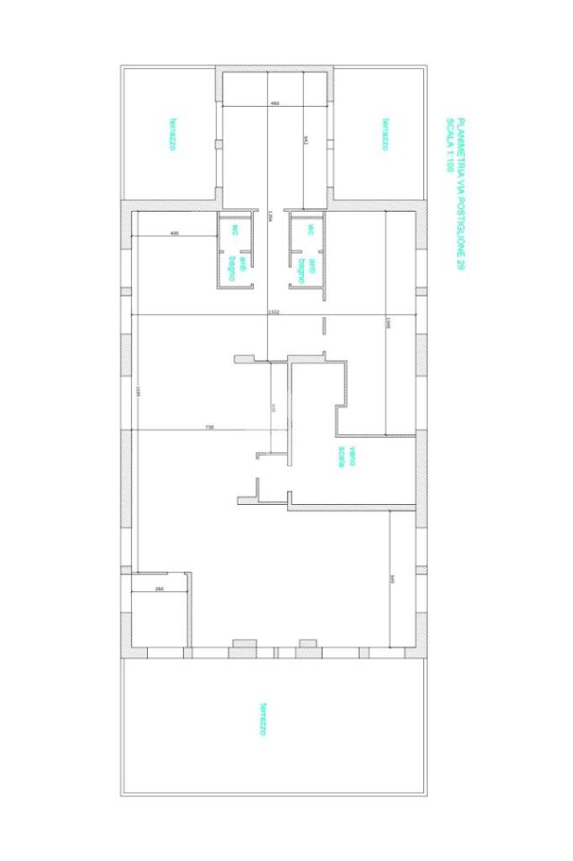 Ufficio in Via Postiglione 29, Moncalieri, {3} - Planimetria 1