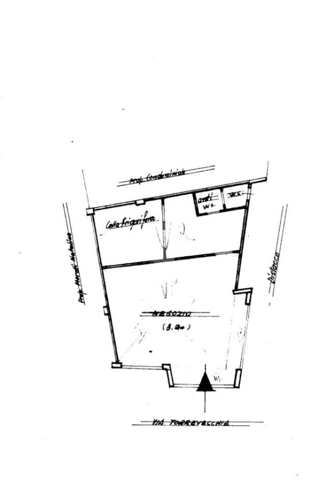 Negozio in Via di Torrevecchia 997, Roma, {3} - Planimetria 1