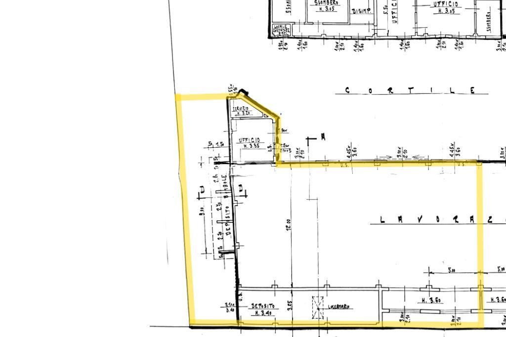 Capannone in Via Ponchielli 110, Caronno Pertusella, {3} - Planimetria 1