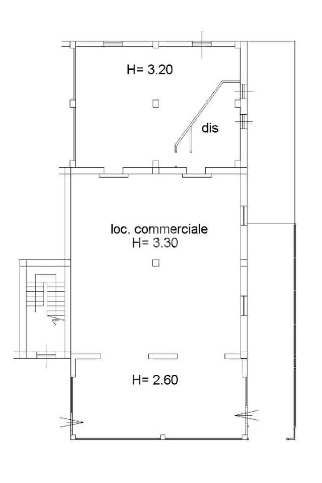 Negozio in Via Nazionale 26, Botricello, {3} - Planimetria 1