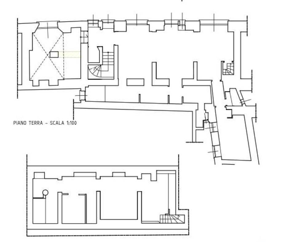 Albergo in Via di Sottoripa 3, Genova, {3} - Planimetria 1