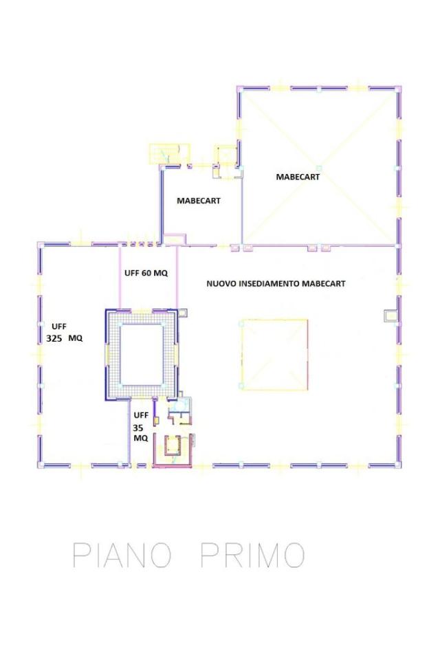 Ufficio in Via a. Pacinotti 121, Magenta, {3} - Planimetria 1