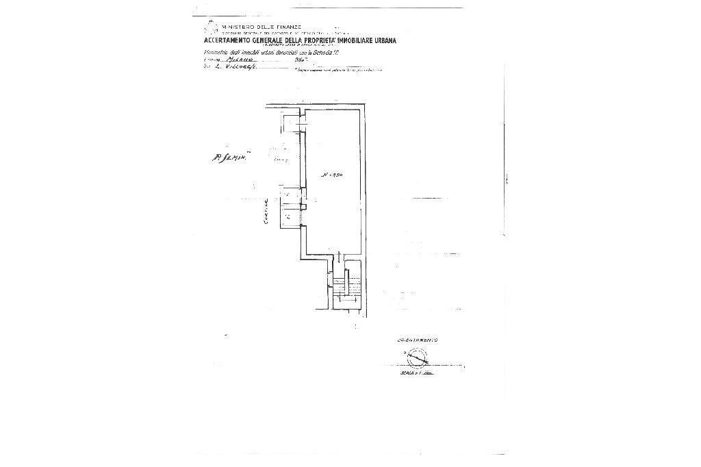 Laboratorio in Via Eugenio Villoresi, Milano, {3} - Planimetria 1