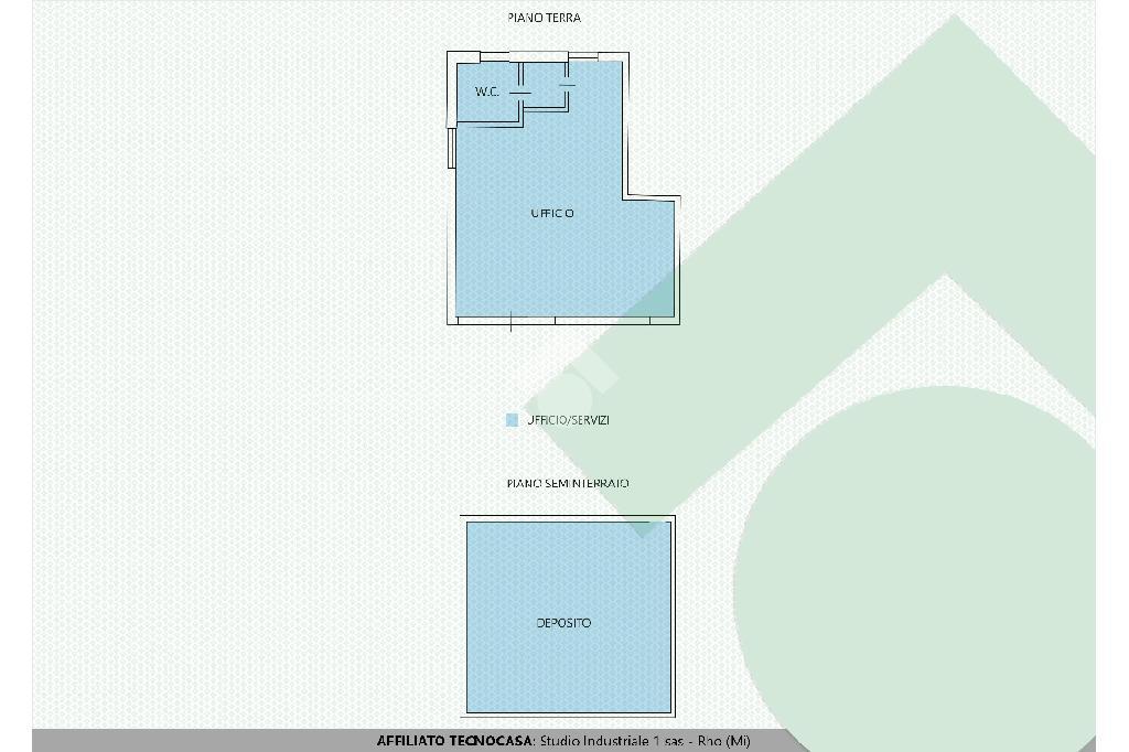 Ufficio in Via Pregnana 29, Vanzago, {3} - Planimetria 1