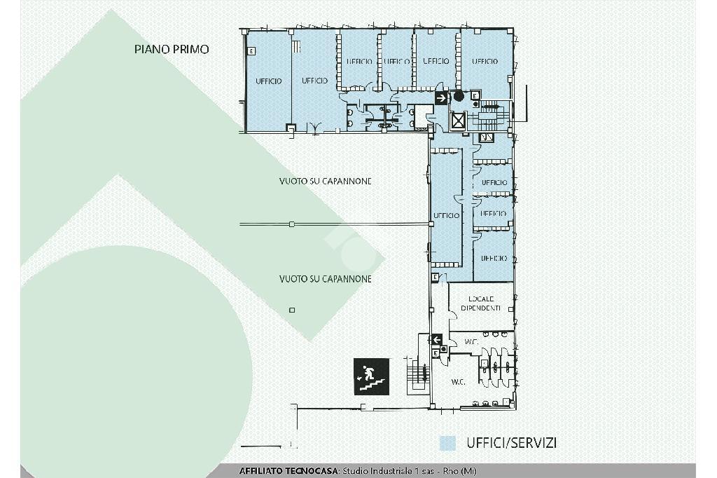 Ufficio in Via della Moia 2, Arese, {3} - Planimetria 1
