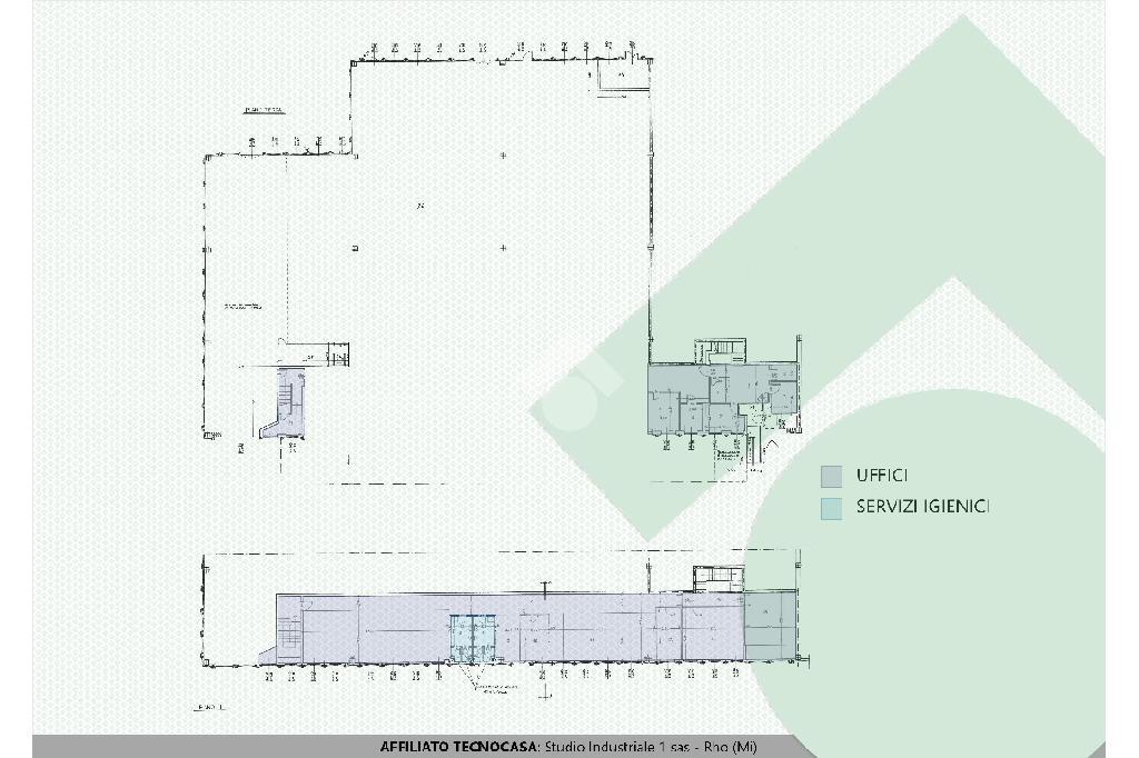 Ufficio in Via Alcide De Gasperi 88, Rho, {3} - Planimetria 1