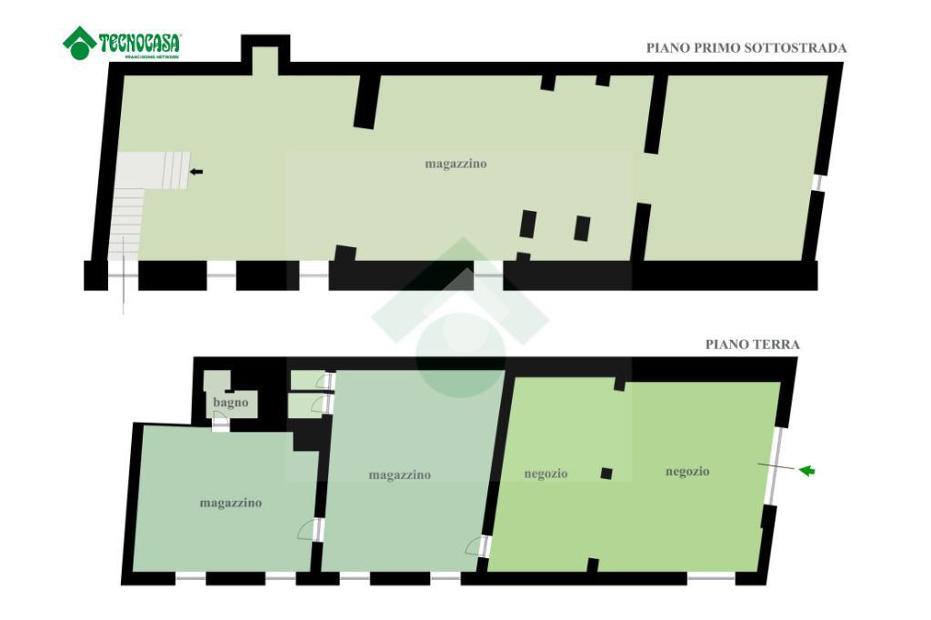 Negozio in Corso Garibaldi 51, Forli', {3} - Planimetria 1