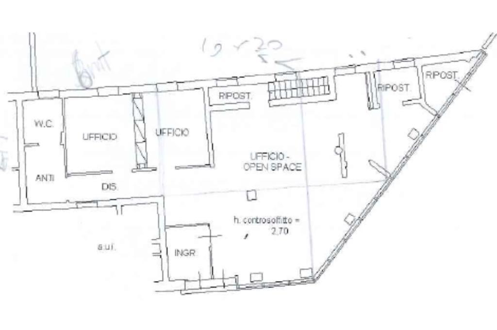 Ufficio in Via Leonilde Iotti 6, Forli', {3} - Planimetria 1