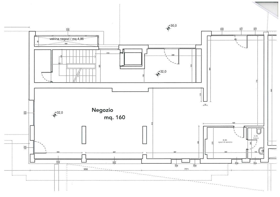 Negozio in Corso del Popolo, Venezia, {3} - Planimetria 1
