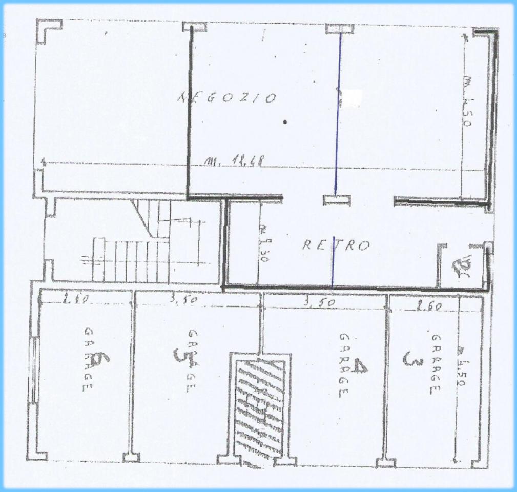 Negozio in Via Gazzera, Venezia, {3} - Planimetria 1