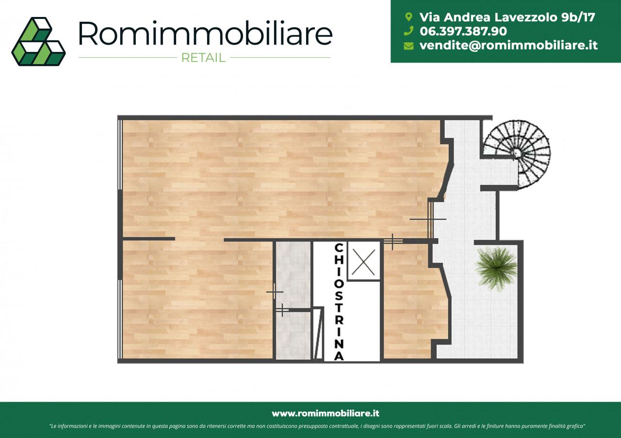 Ufficio in Via dei Cochi, Roma, {3} - Planimetria 1