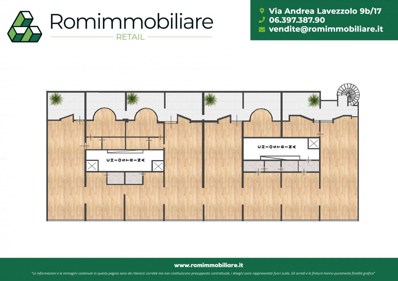 Ufficio in Via dei Cochi, Roma, {3} - Planimetria 1