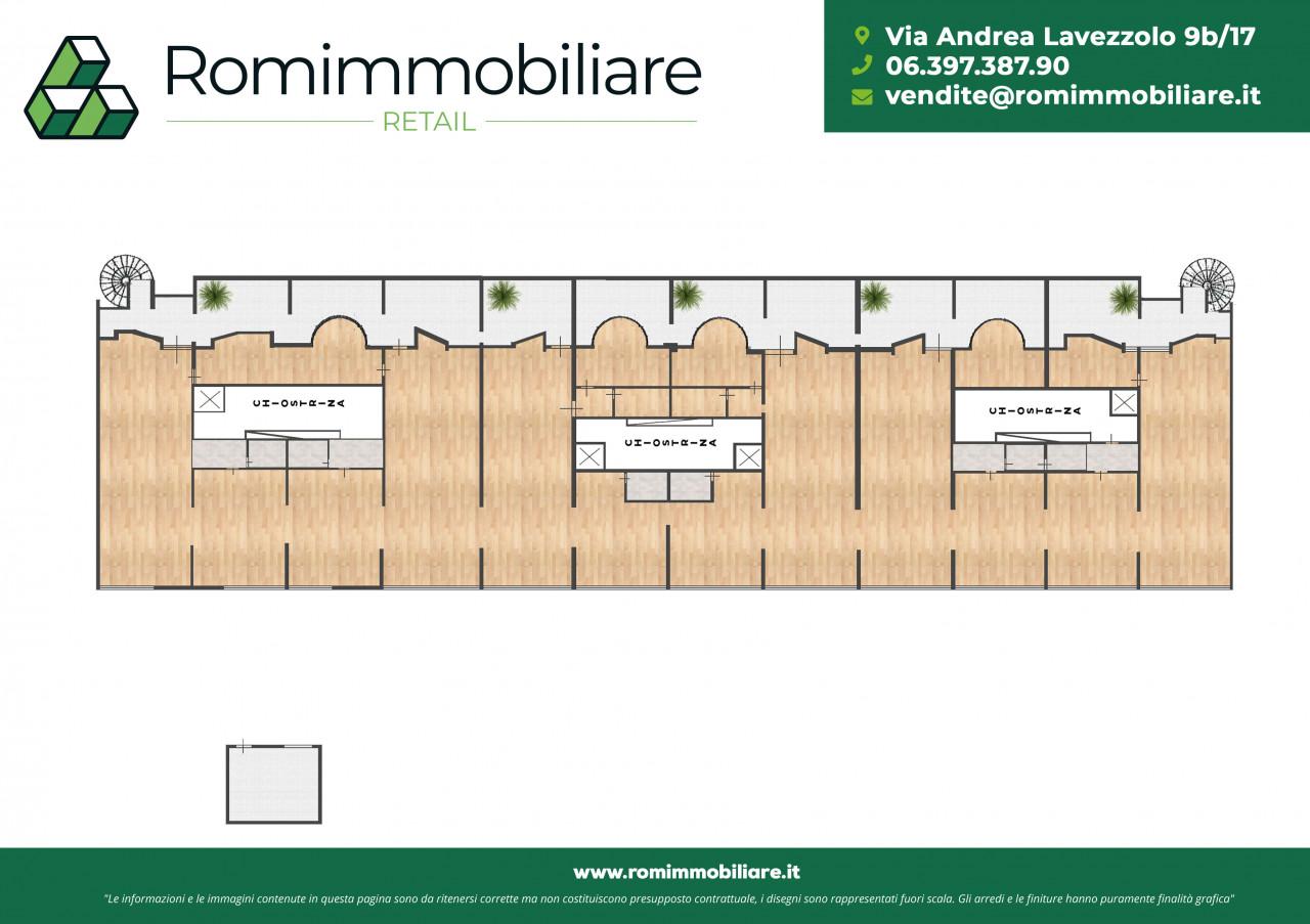 Ufficio in Via dei Cochi, Roma, {3} - Planimetria 1