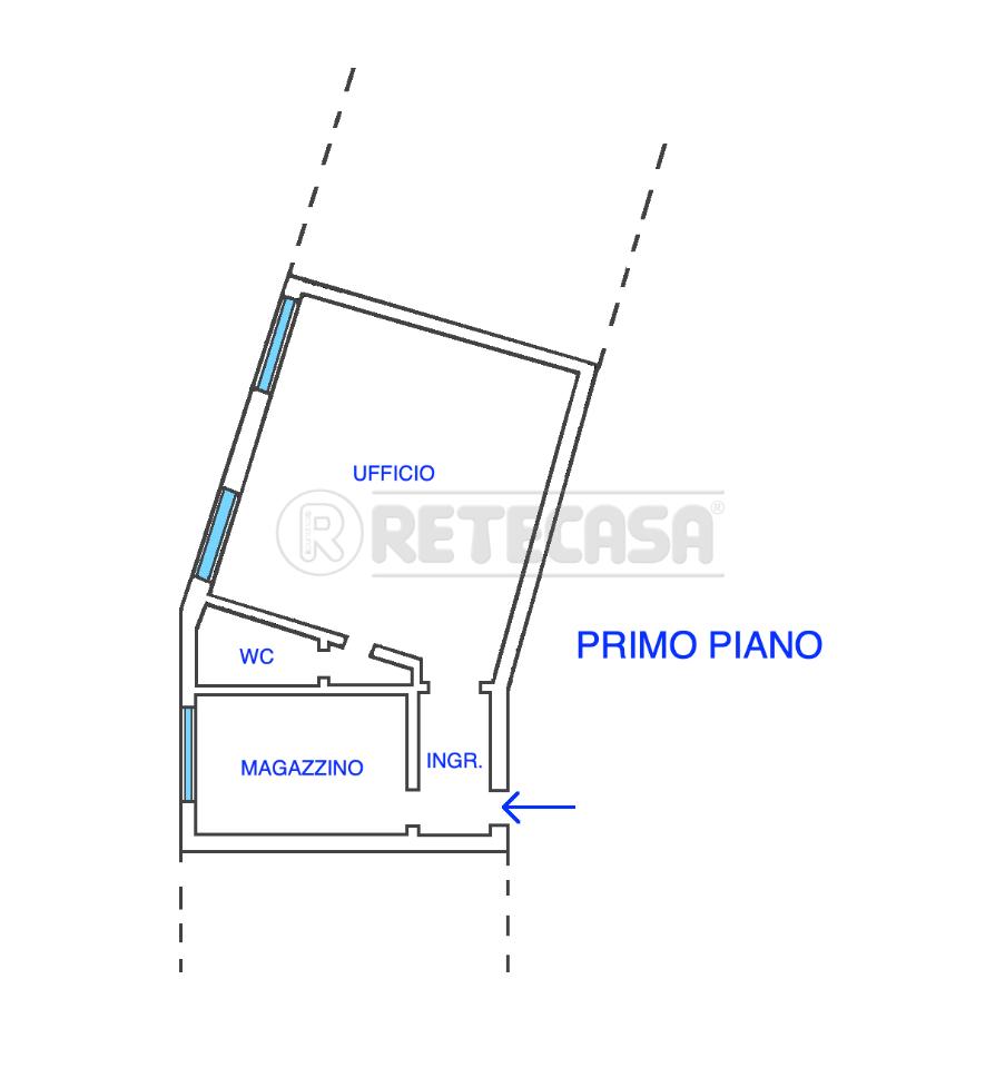 Ufficio in Via del Zotto 2, Cervignano Del Friuli, {3} - Planimetria 1