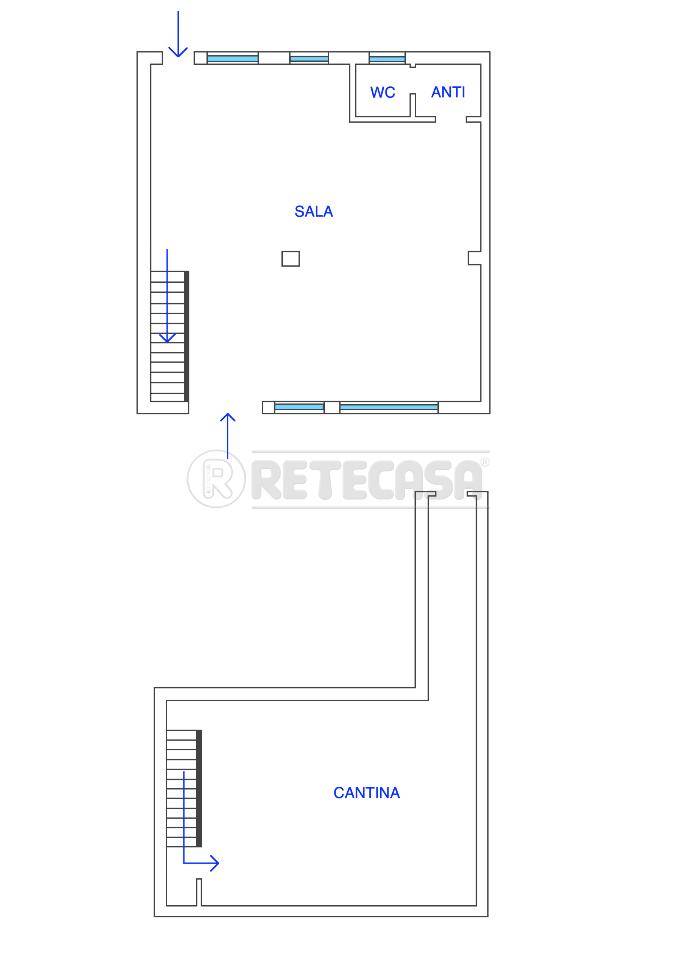 Ufficio in Via Bandiera Moro  21, Palmanova, {3} - Planimetria 1