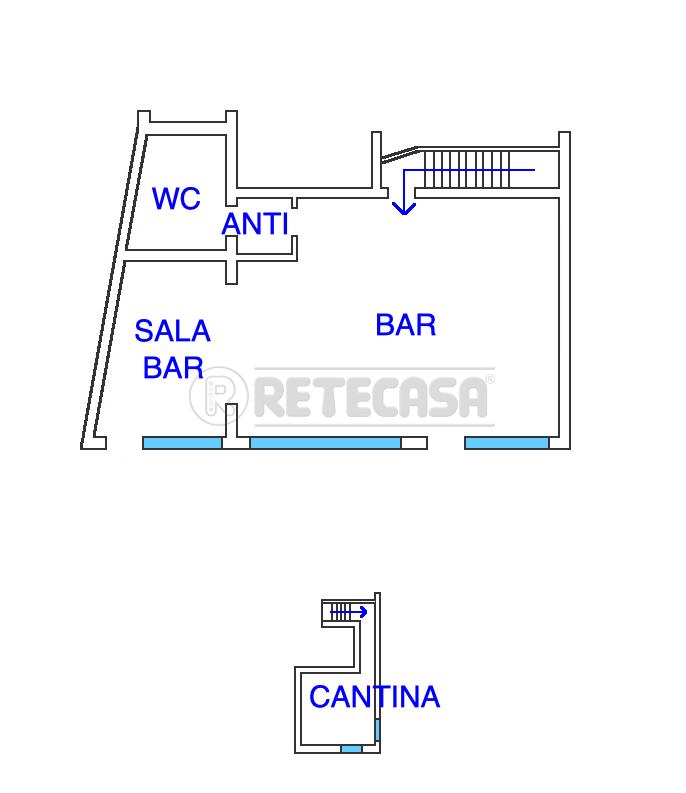 Palazzina commerciale in Piazza San Valentino 10, Mortegliano, {3} - Planimetria 1