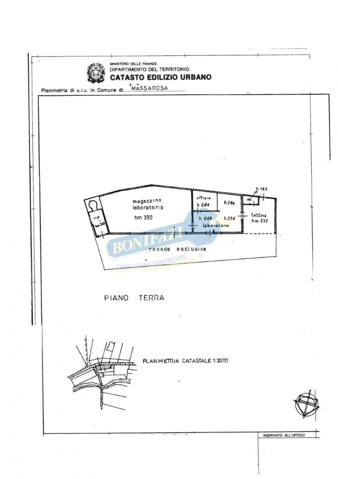 Officina in Via di Tassi, Massarosa, {3} - Planimetria 1