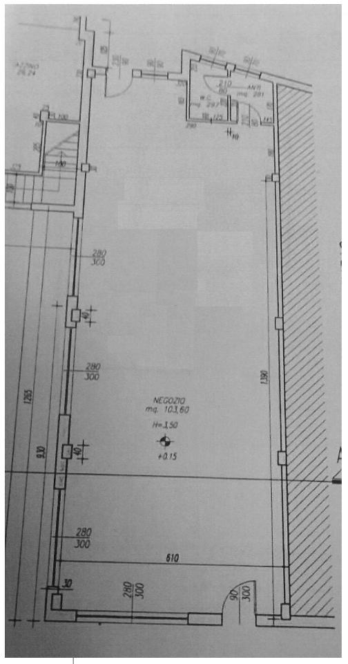 Negozio in Via Vizzotto, San Dona' Di Piave, {3} - Planimetria 1