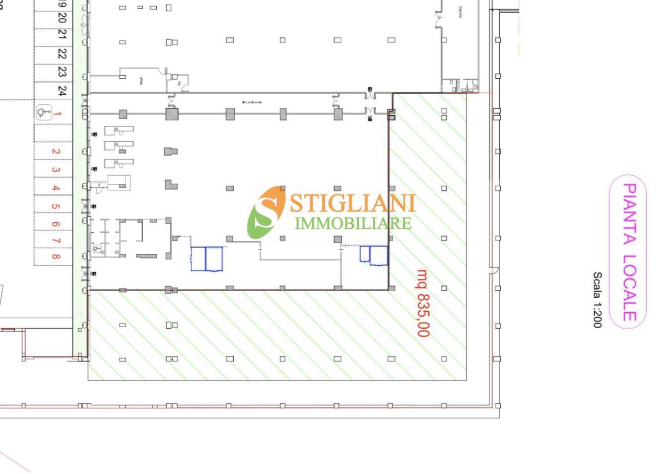 Negozio in Zona Parco dei Pini, Campobasso, {3} - Planimetria 1