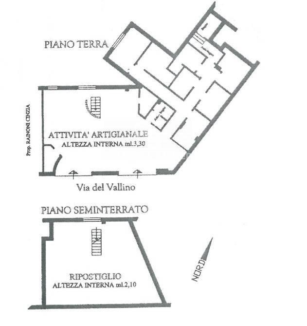 Negozio in Via del Giardino Snc, Montalto Di Castro, {3} - Planimetria 1