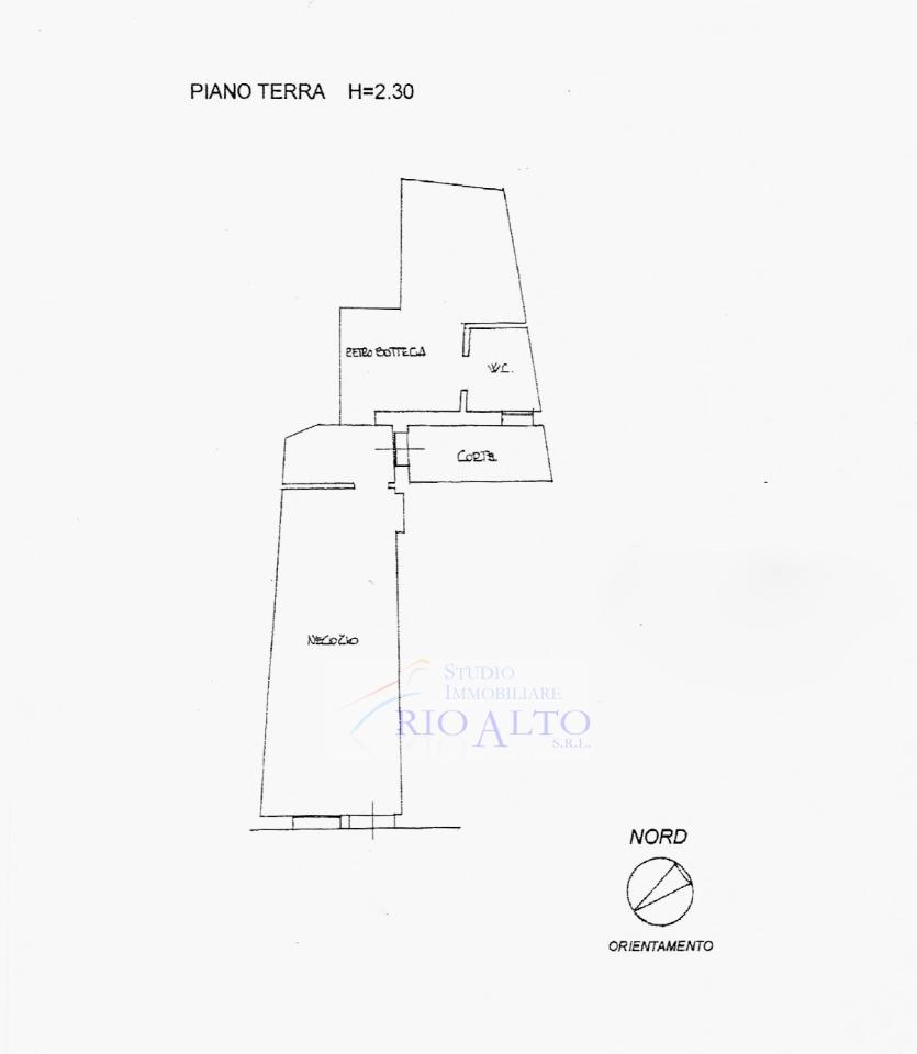 Negozio in Cannaregio 1217 B, Venezia, {3} - Planimetria 1