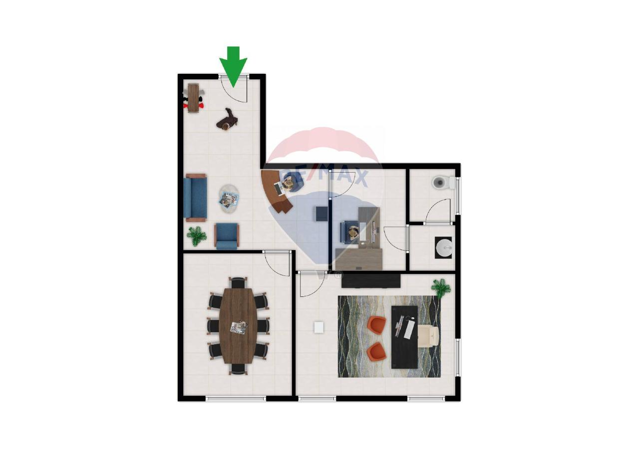 Ufficio in Via XX Settembre 24, Saonara, {3} - Planimetria 1