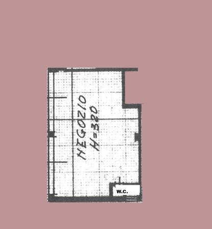Negozio in Via Leonida Bissolati, Venezia, {3} - Planimetria 1