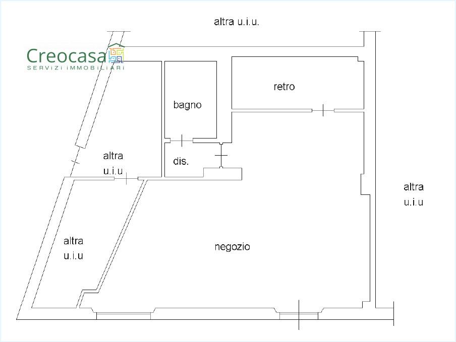 Negozio in , Stezzano, {3} - Planimetria 1