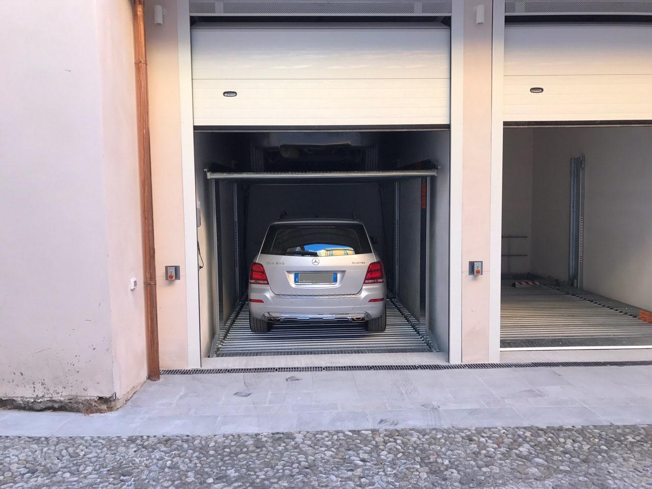 Parcheggio chiuso in affitto a Sanremo