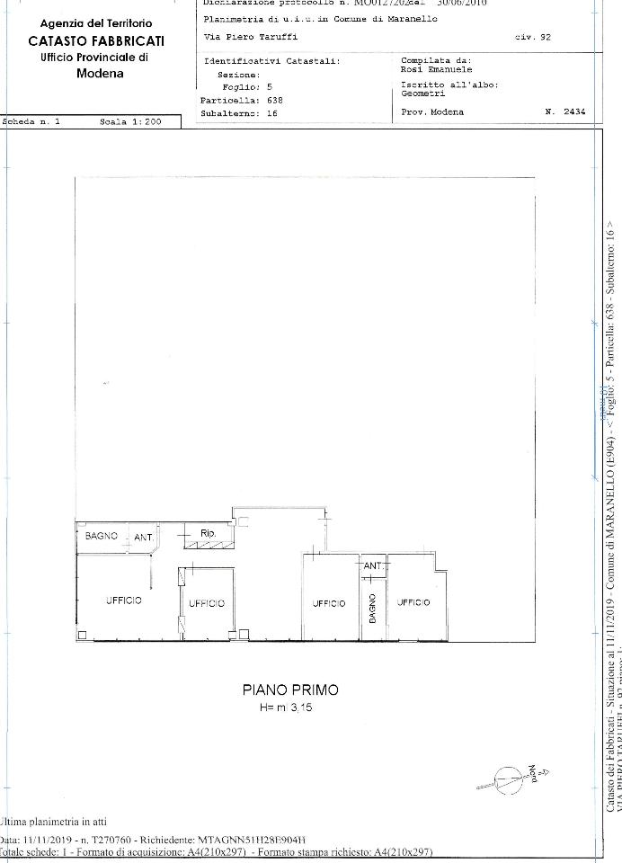 Ufficio in Via P. Taruffi 92., Maranello, {3} - Foto 2