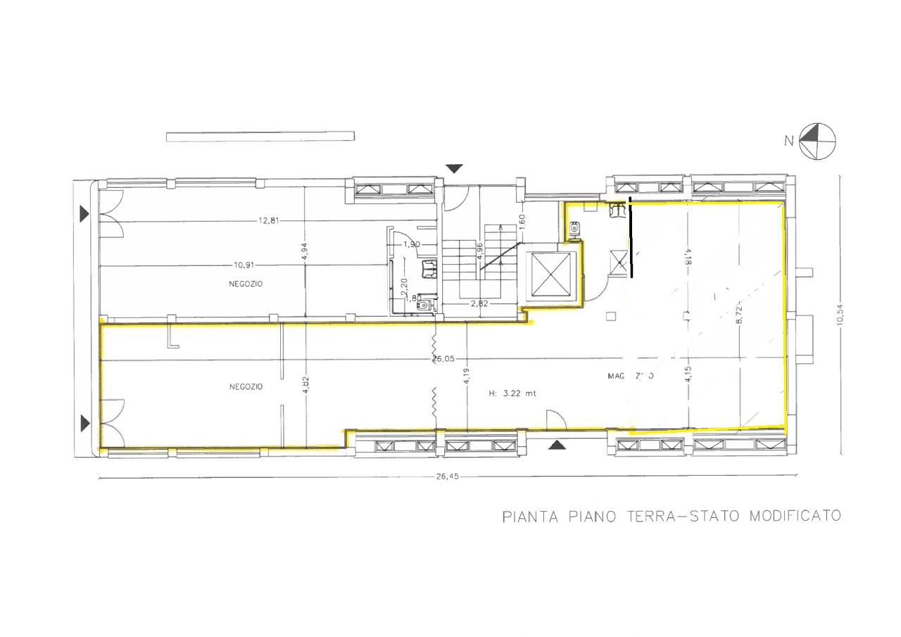 Locale commerciale in Omana 55100, Lucca, {3} - Planimetria 1