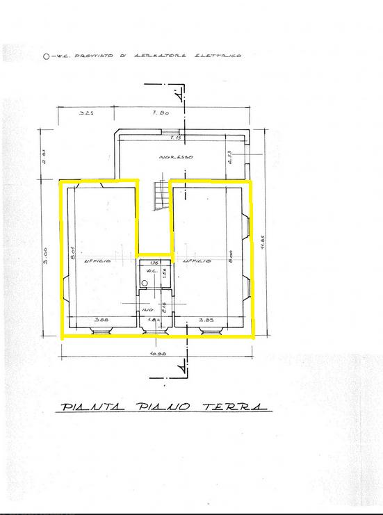 Ufficio in Acopo della Quercia 55100, Lucca, {3} - Planimetria 1