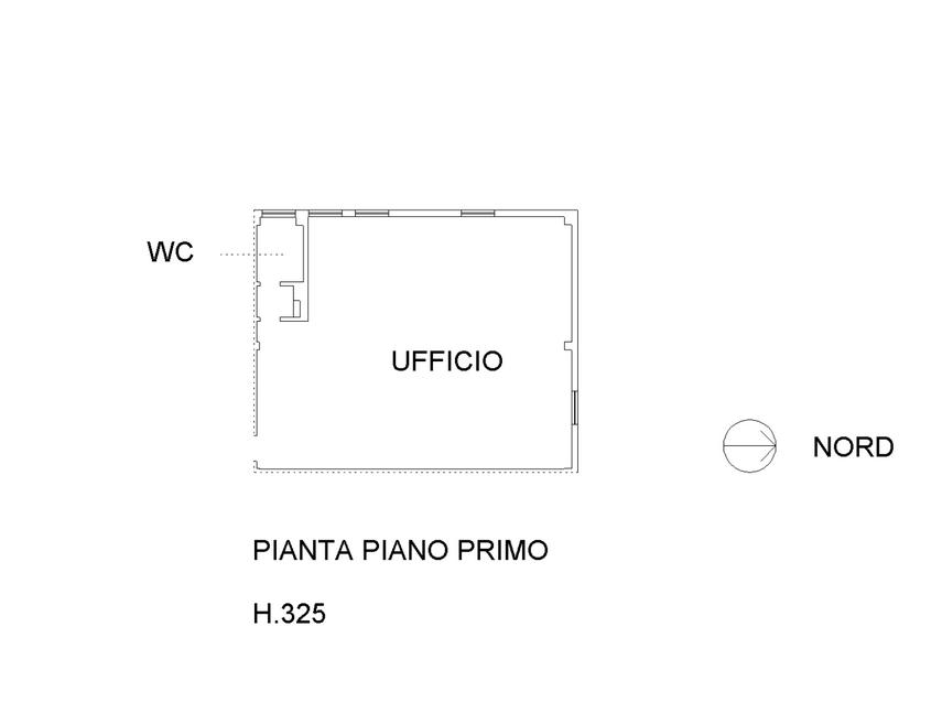 Ufficio in Iaccia 55100, Lucca, {3} - Planimetria 1