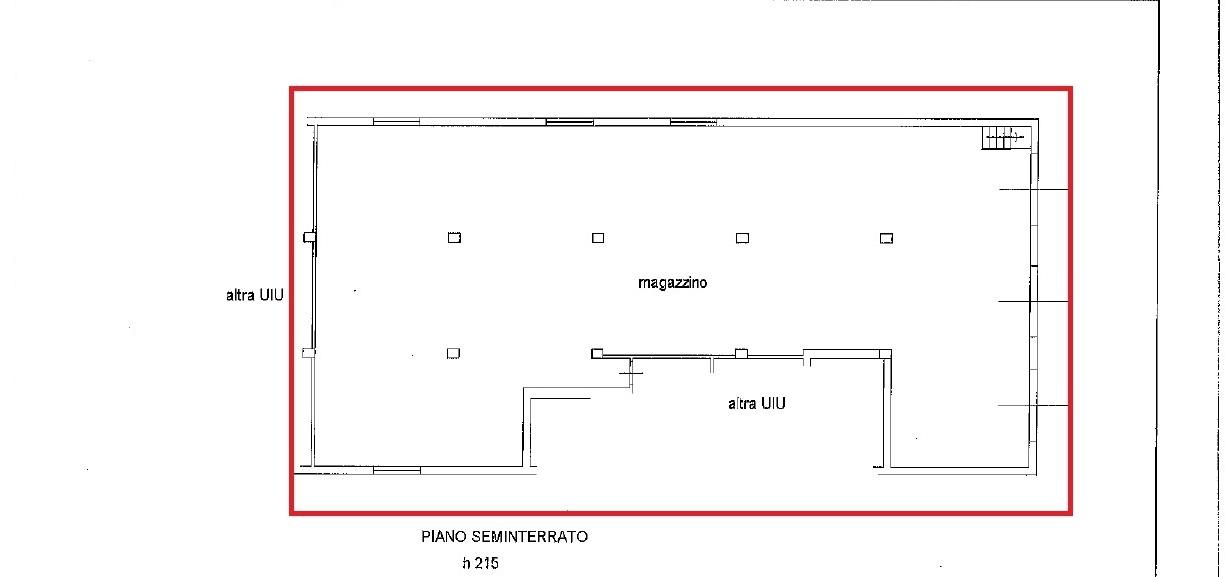 Magazzino in , Capannori, {3} - Planimetria 1