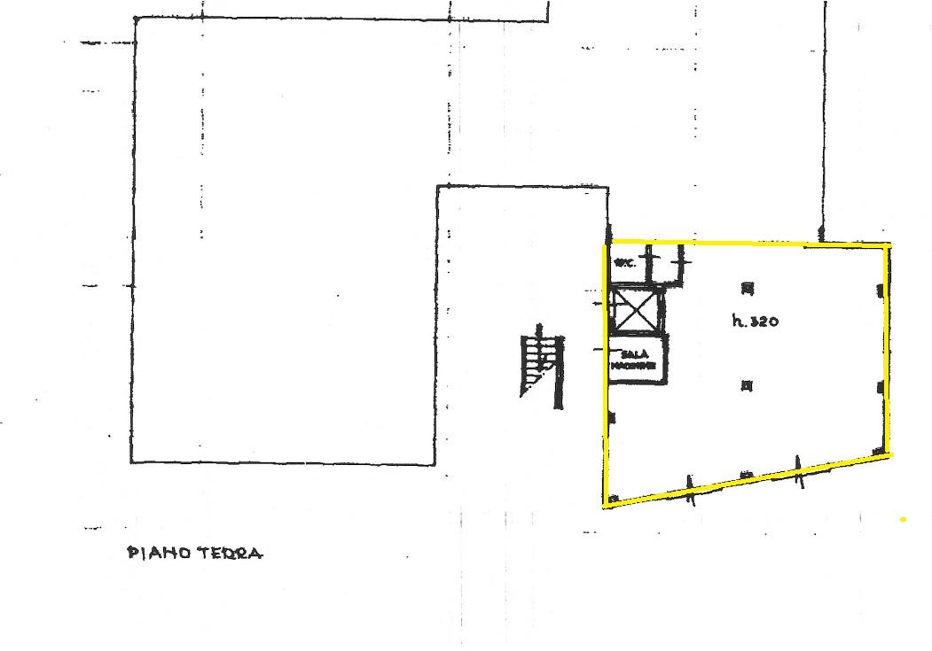 Locale commerciale in Fabbricone Pontecorvo, San Giuliano Terme, {3} - Planimetria 1