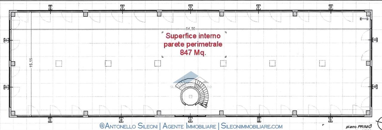 Capannone in , Tolentino, {3} - Planimetria 1